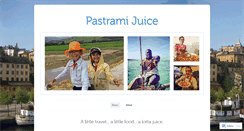 Desktop Screenshot of pastramijuice.com